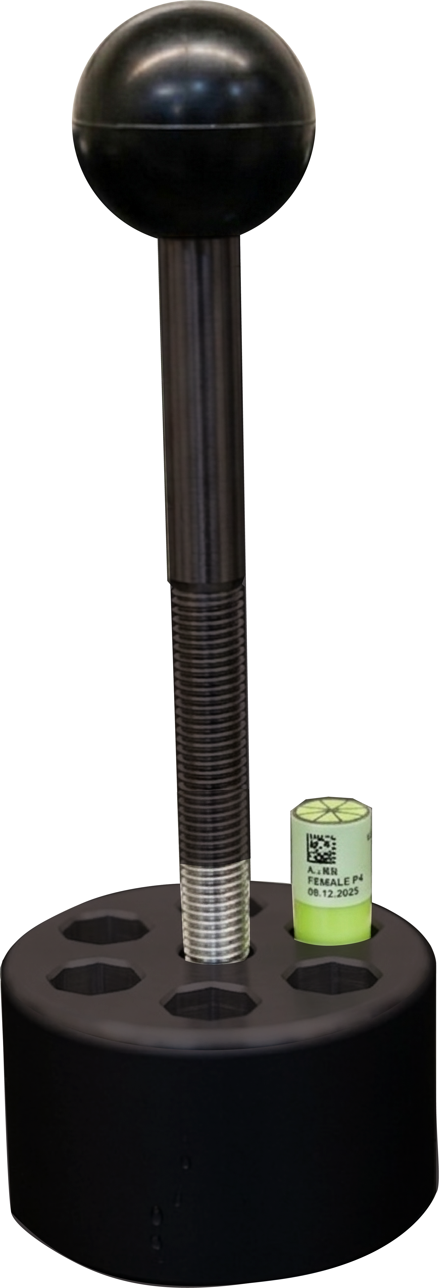 Aluminum Block with Holder